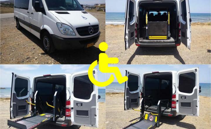 WHEELCHAIR ACCESSIBLE TAXI SERVICE IN CRETE