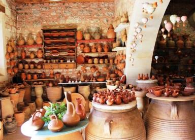 Margarites pottery  - Arkadi  Monastery - Rethymno old town