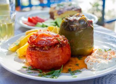 Kochkurs & Essen basierend auf kretischer Küche