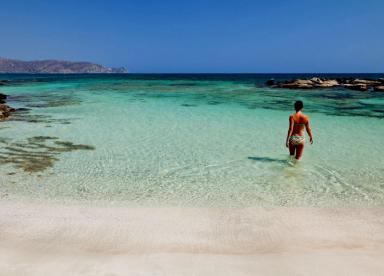 Elafonisi Beach (the pink beach)