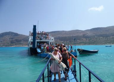 Balos Lake (swim in crystal waters)