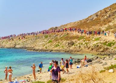 Balos Lake (swim in crystal waters)