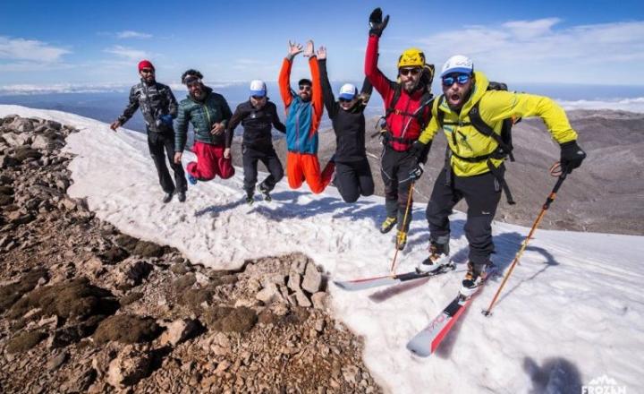 Skifahren auf Kreta“