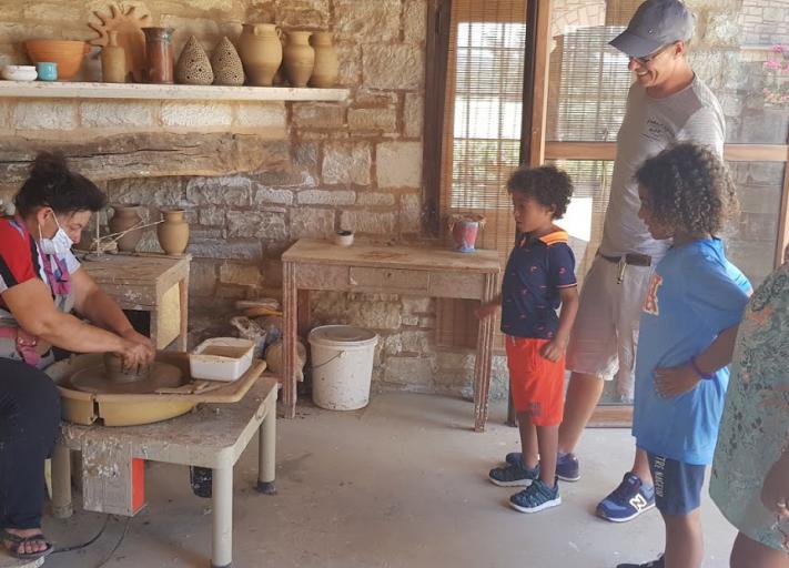 Pottery Workshop - Olive Oil & Wine experience