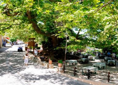 Crete Zeus Cave, Krasi Traditional Village