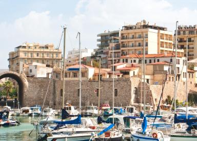 Crete: Arriving by cruise ship at Heraklion Port