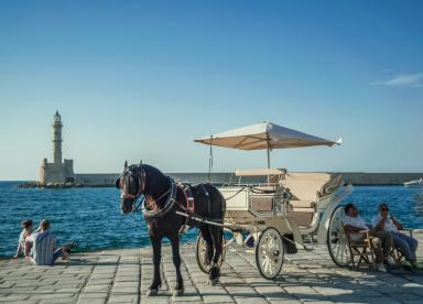 Crete: Arriving by cruise ship at Chania - Port of Souda