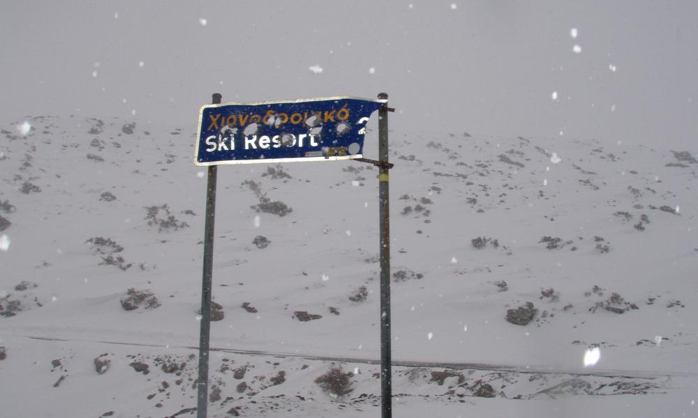 WINTER IN CRETE SKIING